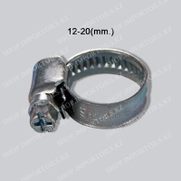 45519, Хомут стальной для шланга FISCHER (12 - 20 мм.) 45519