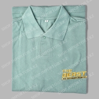 PRBEAST013, Рубашка-поло цвет светло-зеленый M BEAST PRBEAST013