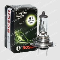1987302078, Лампа галогеновая H7 12V 55W PX26d LONGLIFE DAYTIME BOSCH 1987302078